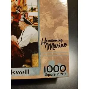 Masterpieces | Games | Norman Rockwell Puzzle 00 Pieces Homecoming ...